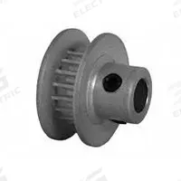 DAYTON Timing Pulley: Modified Curvilinear, Fixed, For GT Timing Belt Section, For 3 mm Belt Wd (MPN 18-2P03-6FA2). Key specifications — Brand: DAYTON; Finish: Clear Anodized; For Belt Series: Powerhouse®.