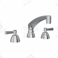 ELKAY Handle-Operated Faucet: Elkay®, Brass, Centerset, Deck, 3 Mounting Holes, 1.5 gpm Flow Rate (MPN LK800AT08L2). Key specifications — Series: Elkay®; Brand: ELKAY.