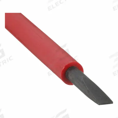 WIHA Insulated Slotted Screwdriver: Insulated Precision PicoFinish, 3.0 mm Tip Size - Insulated Precision Slotted Screwdrivers