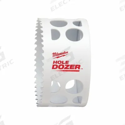 MILWAUKEE Hole Saw: 3 1/2 in Saw Dia., 3.5 Teeth per Inch, 1 5/8 in Max. Cutting Dp - Multi-Material-Cutting Hole Saws without Arbor