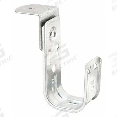 B-LINE BY EATON J-Hook: Screw-On with Locking Latch, 2 in Max. Bundle Dia. - Ceiling Mount J-Hooks