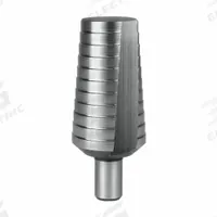 RUKO TOOLS Step Drill Bit: 20 mm to 30 mm, HSS, 3-Flats Shank (MPN 101362). Key specifications — attr1234936: Not Impact Rated.