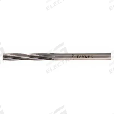 YANKEE Chucking Reamer: For 3/8 in Pin, 0.3745 in Dia, Straight Flute - Straight-Flute Dowel Pin Reamers