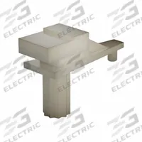 Shelf Support: 1 1/4 in Wd, 1 1/4 in Lg, 1/2 in Ht, 50 lb Capacity, Nylon, White (MPN 45-100). Key specifications — Brand: APPROVED VENDOR; Color: White; Finish: Powder-Coated; Material: Nylon.