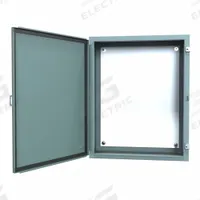 HAMMOND Electrical Enclosure: Steel, 30 in x 24 in x 10 in, NEMA 12/13, w/Panel, Solid Cover, Hinged (MPN 1418K10). Key specifications — Brand: HAMMOND; Closure Method: Clamps; Knockouts: Not Included.