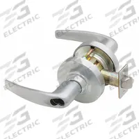 SCHLAGE Door Lockset: Storeroom Lever Locksets, Chrome, ADA Compliant, SFIC (MPN ND80BD ATH 626). Key specifications — Ligature Resistance: Not Ligature-Resistant; Brand: SCHLAGE; Lockset Function ANSI Code: F86; Visual Indicator Message: No Message; Lockset Style: ND Athens; ADA Compliant: Yes; Finish: Satin Chromium-Plated : Cast Zinc.
