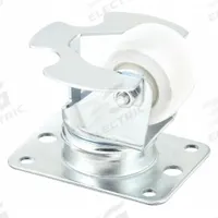 APPROVED VENDOR Plate Caster: 2 1/4 in Wheel Dia., 1 3/8 in Wheel Wd, 3 15/16 in Mounting Ht, Hole (MPN P19S-N65K-P-001Z). Key specifications — attr1100422: Ball; attr1100375: APPROVED VENDOR; attr1176830: Swivel.