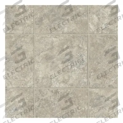 ARMSTRONG FLOORING Floor Tiles: Oyster White, Carriage Path, 12 ft Tile Wd - FlexStep Value Plus Vinyl Sheets