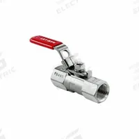 HAM-LET Manual Two-Way Ball Valve: 1/4 in, Stainless Steel, Straight, FBSPP x FBSPP, Two-Piece (MPN H-710-SS-G-1/4-T-LD). Key specifications — Brand: HAM-LET; Handle: Locking Lever.