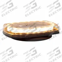 ECCO Vehicle Light Bar: Mini Light Bar Vehicle Light Bar Size, LED, SAE J595 Class 1, Removable (MPN 5540CAB-VM). Key specifications — Electrical Connection: Lighter Plug; Series: ECCO’s 5540; Brand: ECCO; Number of Flash Patterns: 91; Mount Type: Suction; Light SAE Class Rating: SAE Class 1.