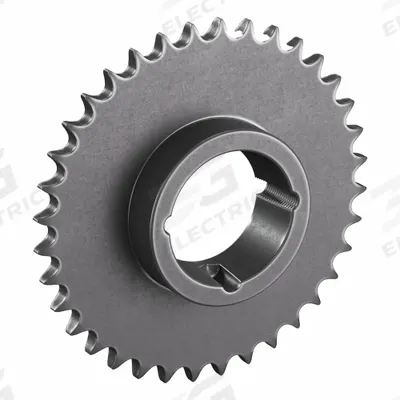 TSUBAKI Sprocket: For 50 Chain, 36 Teeth, 7.171 in Pitch Dia, 7.519 in Outside Dia - Size 50 Bushed-Bore Roller Chain Sprockets