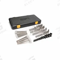 GEARWRENCH Socket Set: 3/8 in Drive, 6-Point, SAE (MPN 86538). Key specifications — attr1224269: 3/8 in; attr1204685: Not Tether Capable; attr1204650: 2.5 mm to 17 mm; attr1204673: Socket Bits Not Included; attr1204688: GEARWRENCH; attr1224230: Friction; attr1224354: No Thin Wall; attr1206170: Standard Sockets.