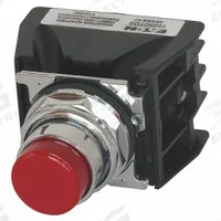 EATON Hazardous Location Push Button: 30 mm, Metallic, Extended Profile, 1NO/1NC (MPN 10250T708R). Key specifications — Manufacturer Part Number: 10250T708R; Product Type: Push Button Operators; Series: 10250T; Brand: EATON; AC Contact Rating: 10 A @ 600 V; Action: Momentary; DC Contact Rating: 2.5 A @ 250 V; Operator Illumination: Non-Illuminated.