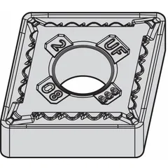WIDIA Diamond Turning Insert: CNMG433UF, CNMG120412UF (MPN 4169355). Key specifications — attr257732: CNMG433UF; attr257733: CNMG120412UF.