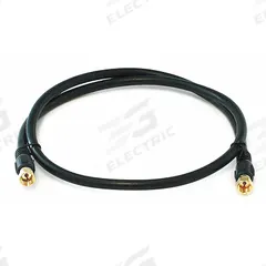 MONOPRICE Coaxial Cable: RG-6/UL, 18 AWG Conductor Gauge, 3 ft Cable Lg (MPN 3030). Key specifications — Shielding Material: Aluminum-Mylar.