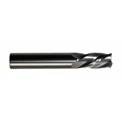 CLEVELAND Square End Mill: Carbide, 4 Flute, 3 mm Mill Dia, 12 mm LOC, 40 mm OAL (MPN C98219)