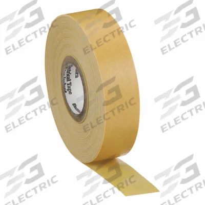 3M Electrical Tape: 3/4 in Wd, 20 yd Lg, 8 mil Thick, Varnished Cotton Cloth - Abrasion-Resistant Electrical Tape
