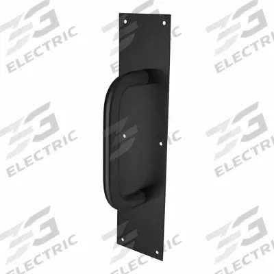 ROCKWOOD Door Pull Plate: 4 in Wd, 16 in Ht - Standard Door Pulls