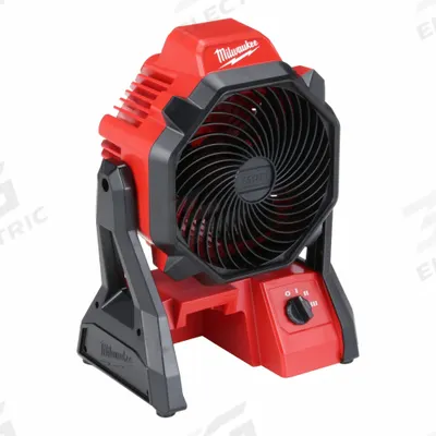MILWAUKEE Cordless Jobsite Fan: M18, 7 in Blade Dia., 3 Speed - Milwaukee Jobsite Fans