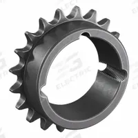 TRITAN Bushed Roller Chain Sprocket: For 40 Chain, 20 Teeth, 3.196 in Pitch Dia, 3.46 in Outside Dia (MPN 40BTL20H). Key specifications — Brand: TRITAN; Required Bushing Series: 1610.
