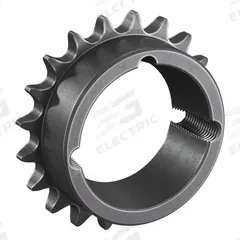 TRITAN Bushed Roller Chain Sprocket: For 40 Chain, 20 Teeth, 3.196 in Pitch Dia, 3.46 in Outside Dia (MPN 40BTL20H). Key specifications — Brand: TRITAN; Required Bushing Series: 1610.