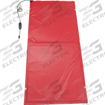 FLEXOTHERM Ground Thaw Heated Blanket: Ground Thawing Blanket, 36 in x 6 1/2 ft, 36 in Wd - Ground-Thawing Mats