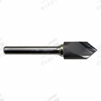 CLEVELAND Countersink: 82°, 1 Flute, 1/8 in Body Dia, 1/8 in Shank, Carbide (MPN C46328). Key specifications — Brand: CLEVELAND.