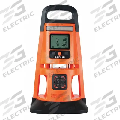 INDUSTRIAL SCIENTIFIC Multi-Gas Detector: IP66, INDUSTRIAL SCIENTIFIC Radius BZ1, Sampling Pump - Portable Area Gas Detectors with Sampling Pump