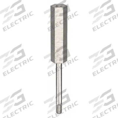 APPROVED VENDOR Standoff: Male x Female, 1 in Lg, Hex, Aluminum, Plain, 1/4 in Hex Wd, Aluminum - Aluminum Male x Female Standoffs