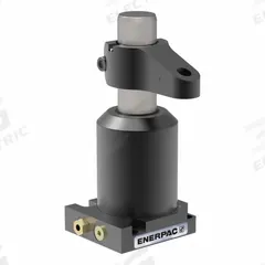 ENERPAC Swing Clamp: Single Acting, 7,450 lbf Clamping Force, 1.28 in Total Stroke, 1.92 sq in (MPN SLLS351). Key specifications — attr95671: 1.92 sq in; attr95672: Straight; attr97405: SLLS351; attr98896: ENERPAC.