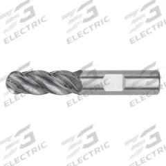 WIDIA HANITA Ball End Mill: Carbide, AlTiN Coated, 4 Flute, 1-1/4" Mill Dia, 2-1/4" LOC, 5" OAL (MPN 4V0032009XW)
