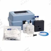 HACH Phosphorus, Orthophosphate Test Kit: Phosphorus, 0 to 4.4 mg/L PO₄, 0.1-1 mg/L, 100 Tests (MPN 147500). Key specifications — Includes: Comparator Box; Range: 0 to 4.4 mg/L PO₄; Sensitivity: 0.1-1 mg/L; Test Parameters: Phosphorus.
