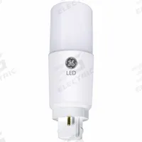 GE LAMPS Compact LED Bulb: Type B, 2-Pin (G24d), Stik, LED, 3000K, 850 lm Light Output, 7.5 W Watt (MPN LED8BG24-O/830-4PK). Key specifications — Brand: GE LAMPS; Bulb Designation: LED8BG24-O/830-4PK; Dimmable: No; Color Temperature: 3000K.