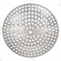 APPROVED VENDOR Strainer: 3 1/8 in Overall Dia, 1/8 in Overall Ht, Aluminum, Unfinished, Silver (MPN 1PPG6). Key specifications — Material: Aluminum; Color: Silver; Connection Type: Drop-In; Brand: APPROVED VENDOR; Application: Sink Drain.