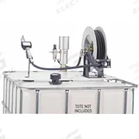 LIQUIDYNAMICS INC. Air Drum Pump: 3:1, 4 gpm Max. Flow Rate, 14,000 cps Max. Viscosity, Steel (MPN TOB27R50ENQRAFR2). Key specifications — Brand: LIQUIDYNAMICS INC.; Suction Tube Material: Steel.