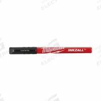 MILWAUKEE Ink Industrial Marker: Bullet, Black, Std Actuation Style, Point, 4 PK (MPN 48-22-3164). Key specifications — attr1270572: Plastic; attr1270597: Bullet; attr1270599: Less than 30 sec; attr1270608: MILWAUKEE.