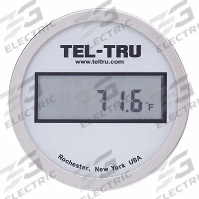 TEL-TRU Digital Thermometer: -67°F to 302°F, +/-0.4, 0.1°F /0.1°C - Industrial Digital Pocket Thermometers