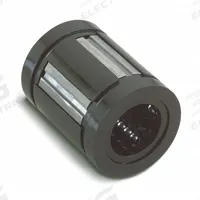 THOMSON Linear Ball Bearing: 1 1/2 in Inside Dia, 2,000 lbf Dynamic Load Capacity, No Wipers (MPN SUPER24). Key specifications — Material: Delrin/Steel; Included Wiper Seals: No Wipers.