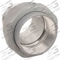 Straight Union - Conduit to Box: Aluminum, UNY, 3 1/2 in Trade Size, Female to Male, Threaded (MPN UNY350R-A). Key specifications — Ends - Hazardous Fittings: 3-1/2 in FNPT x 3-1/2 in MNPT; Finish: Powder Coated; Brand: APPLETON ELECTRIC.