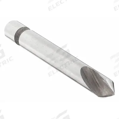 KEO Countersink: 60°, 1 Flute, 1/4 in Body Dia - Fast-Cutting Single-Flute Countersinks