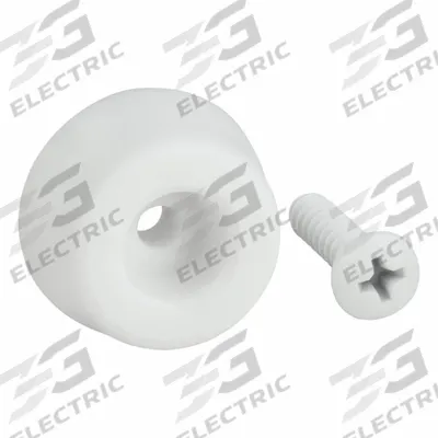 PRIME-LINE Closet Door Jamb Bumper: 7/8 in Lg, 3 3/4 in Wd, 5 3/8 in Ht - Hanging Door Bumpers & Stops