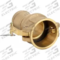 Cam and Groove Coupling: 2 in Coupling Size, 2 in Hose Fitting Size, 4 3/4 in Overall Lg, Nitrile (MPN G200-C-BR). Key specifications — Gasket Material: Nitrile; Brand: DIXON VALVE & COUPLING.