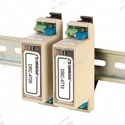 OMEGA Signal Conditioner: DIN Rail Mounting, 42 mm Overall Dp, 96 mm Overall Ht - Process Input Signal Conditioners
