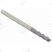 WIDIA HANITA Square End Mill: Carbide, TiAlN Coated, 3 Flute, 1/8" Mill Dia, 1/2" LOC, 2-1/2" OAL (MPN I3S0125T050L)