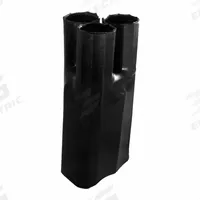 ELECTRIDUCT Heat Shrink Breakout Boots: 10 Pk, 3.14 in I.D. Before Shrinking, 7.7 in Lg, Black (MPN HSB-3-3.0-10PK). Key specifications — Brand: ELECTRIDUCT; Color: Black; _Pack Size: 10.