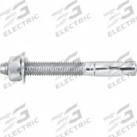 DEWALT Wedge Anchor: 3 in Overall Lg, 3/8 in Dia, 3/8"-16 Thread Size, 1 5/8 in Thread Lg, 50 PK (MPN 7413SD1USA-PWR). Key specifications — Brand: DEWALT; Anchor Type: Wedge; Finish Type: Zinc Plated.