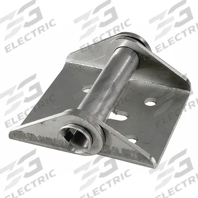 AMERICAN GARAGE DOOR SUPPLY Garage Door Hinge: Stainless Steel, 3 in Leaf Ht, Rounded - Stainless Steel Garage Door Hinges