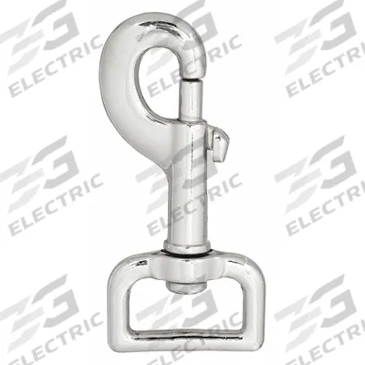 LUCKY LINE PRODUCTS Slide Bolt Snap: 1 Snaps, Slide Bolt, Zinc - Slide Bolt Spring Snaps