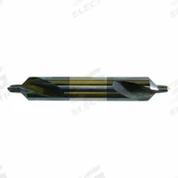 KEO Center Drill: Plain Type, #7, 90°, 3 1/4 in Overall Lg, AlTiN Coated High Speed Steel (MPN 906-001-909). Key specifications — Brand: KEO; End Type: Double End.