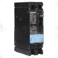SIEMENS Molded Case Circuit Breaker: 70 A Amps, 18kA at 480V AC, Fixed, Load Side Lug, Any, ED4 (MPN ED42B070). Key specifications — Phase Connection: Any; Instantaneous Trip: Fixed; Terminal Connection: Load Side Lug; Series: ED4; Max. AIR Rating: 18kA at 480V AC.